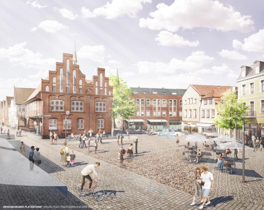 Rendsburg | Baubeginn: Altstädter Markt Wird Umgestaltet